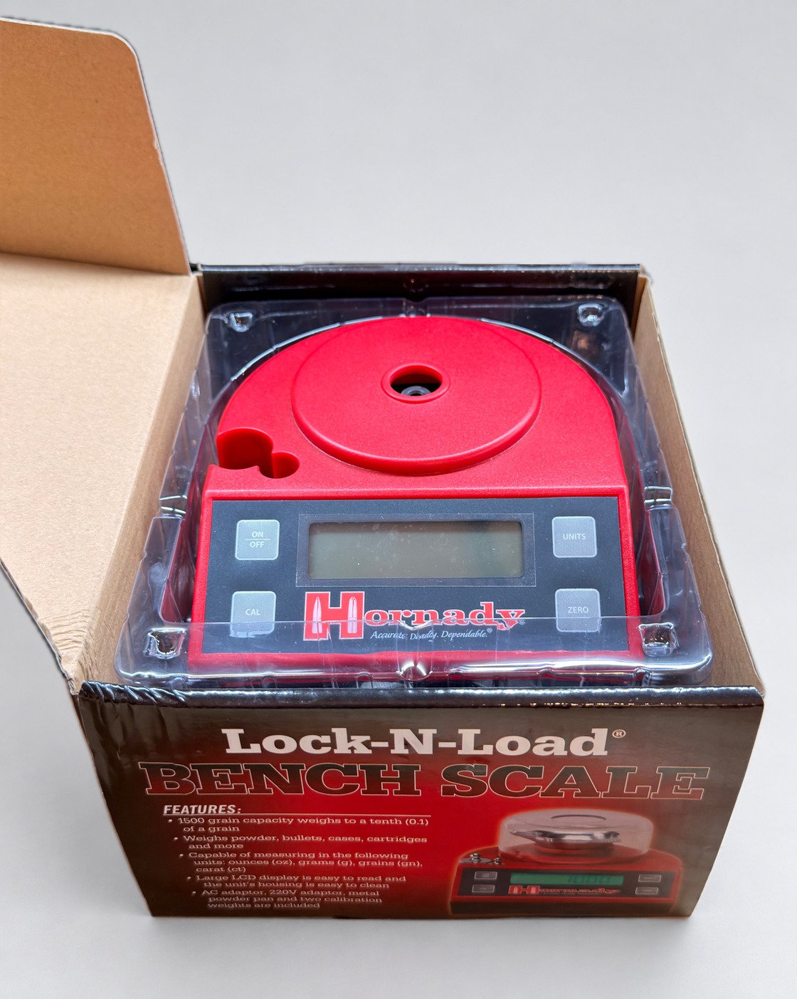 Hornady Lock-N-Load Bench Scale digitale Waage – Bild 1