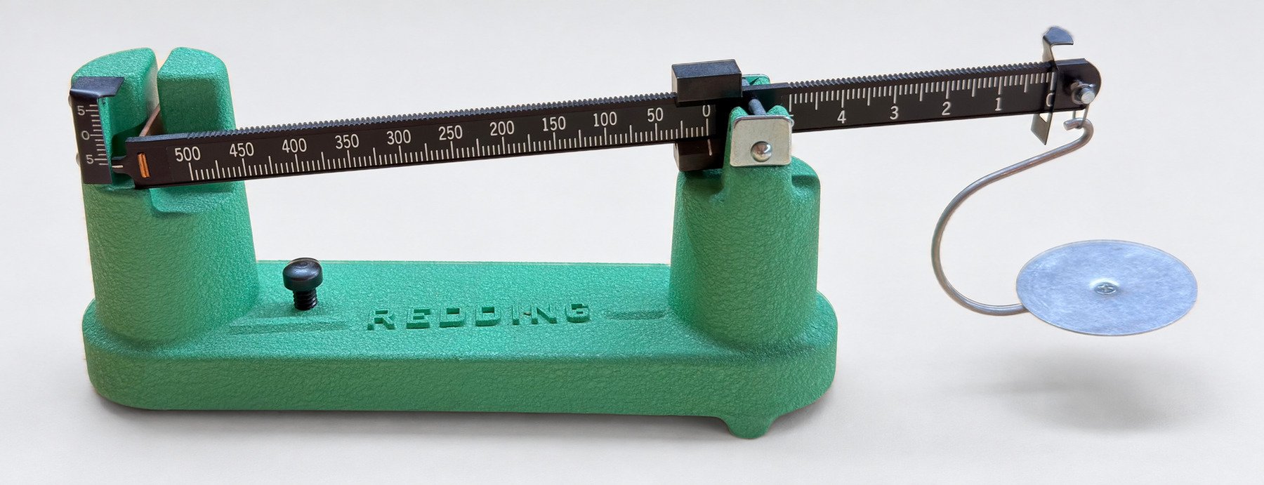 Redding Modell 2 mechanische Balkenwaage – Bild 1