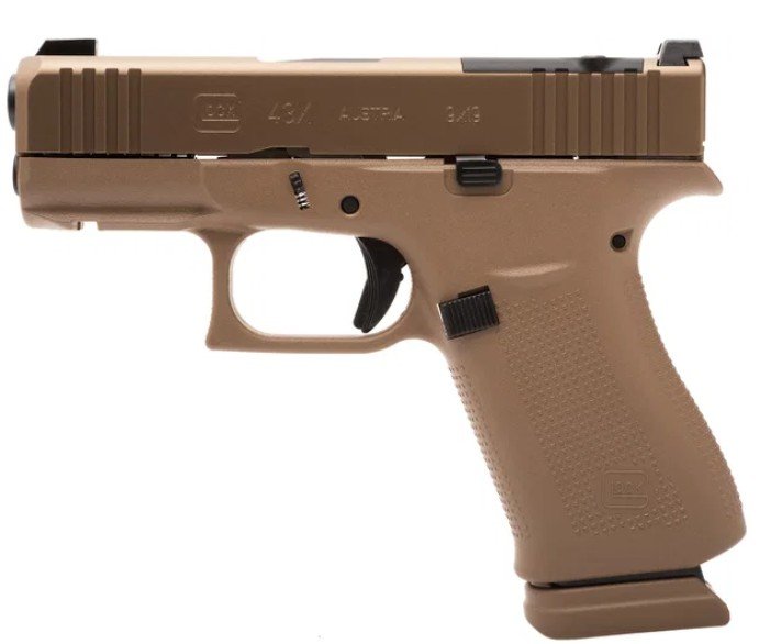 HalbSL Pist,Glock G43x Coyote, NEU, von WF-SPORTS – Bild 1