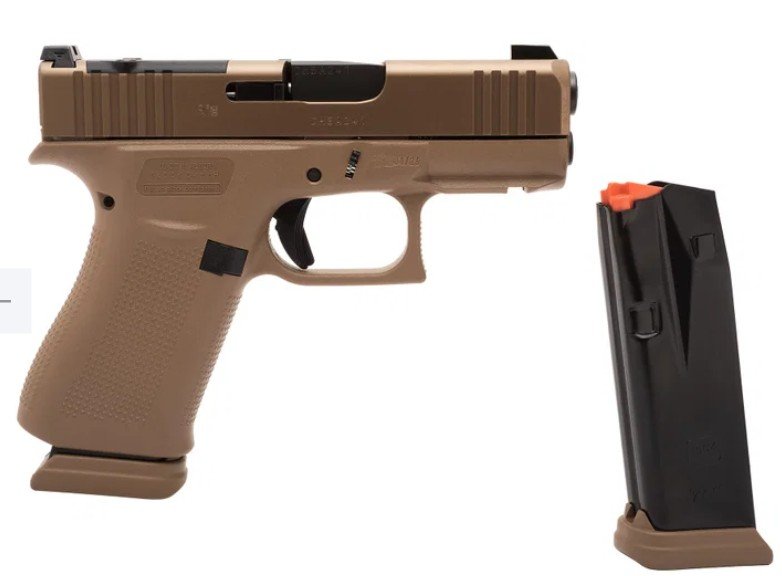 HalbSL Pist,Glock G43x Coyote, NEU, von WF-SPORTS – Bild 2