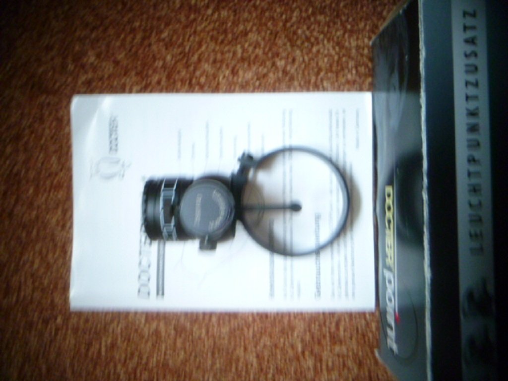 Docter Leuchtpunktzusatz f.Zfr. 1,5-x6x42 Zeiss,Kahles,Docter,Swarowski,Schmidt&Bender – Bild 3