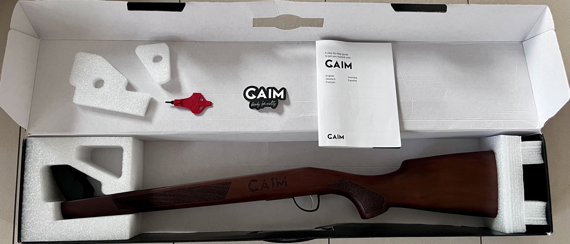 GAIM Wooden Rifle VR-Schaft – Bild 1