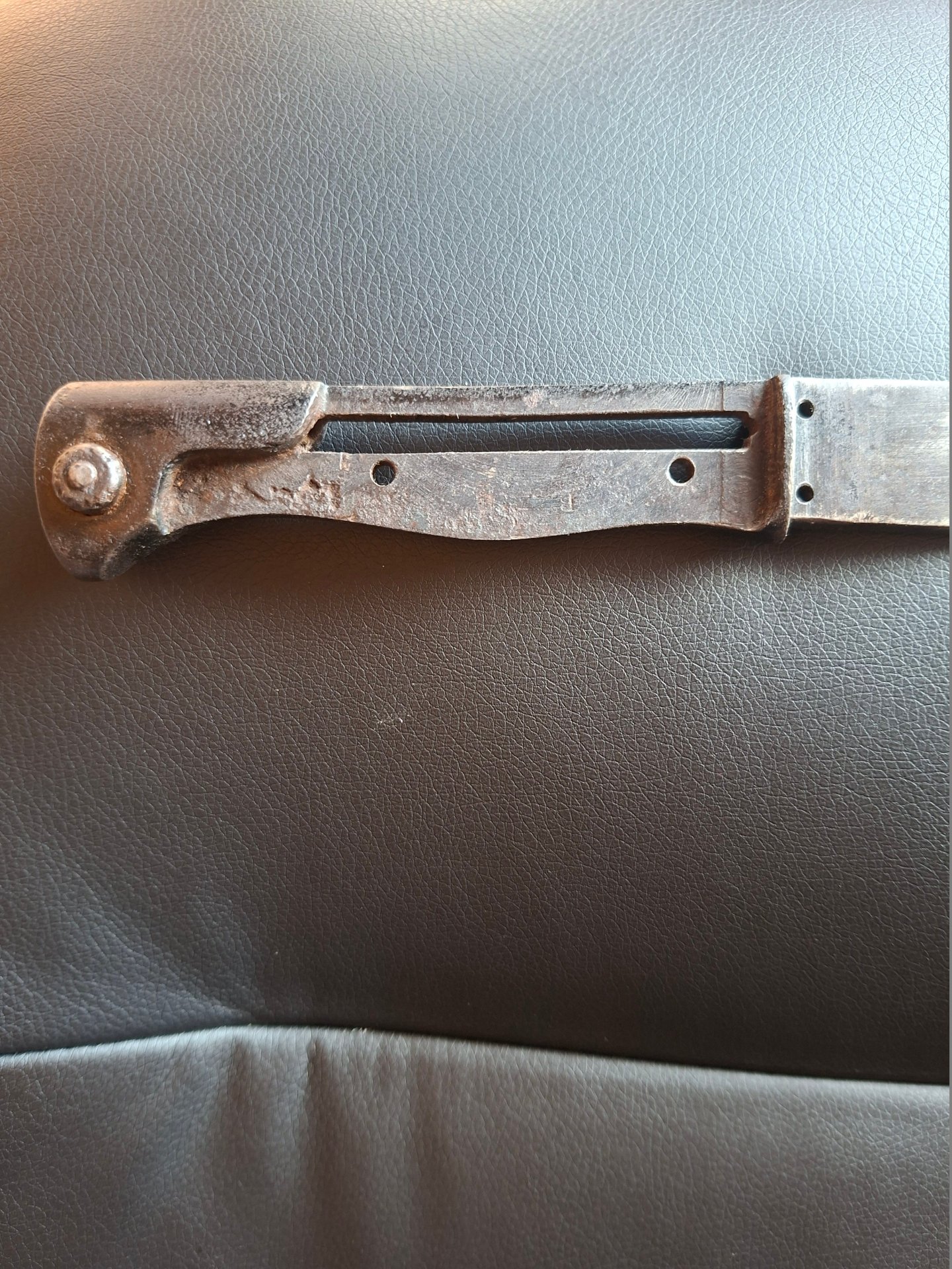 Preussisches Seitengewehr 98/05 Deutsche Maschinenfabrik AG Rohling Bajonett 1. WK – Bild 3