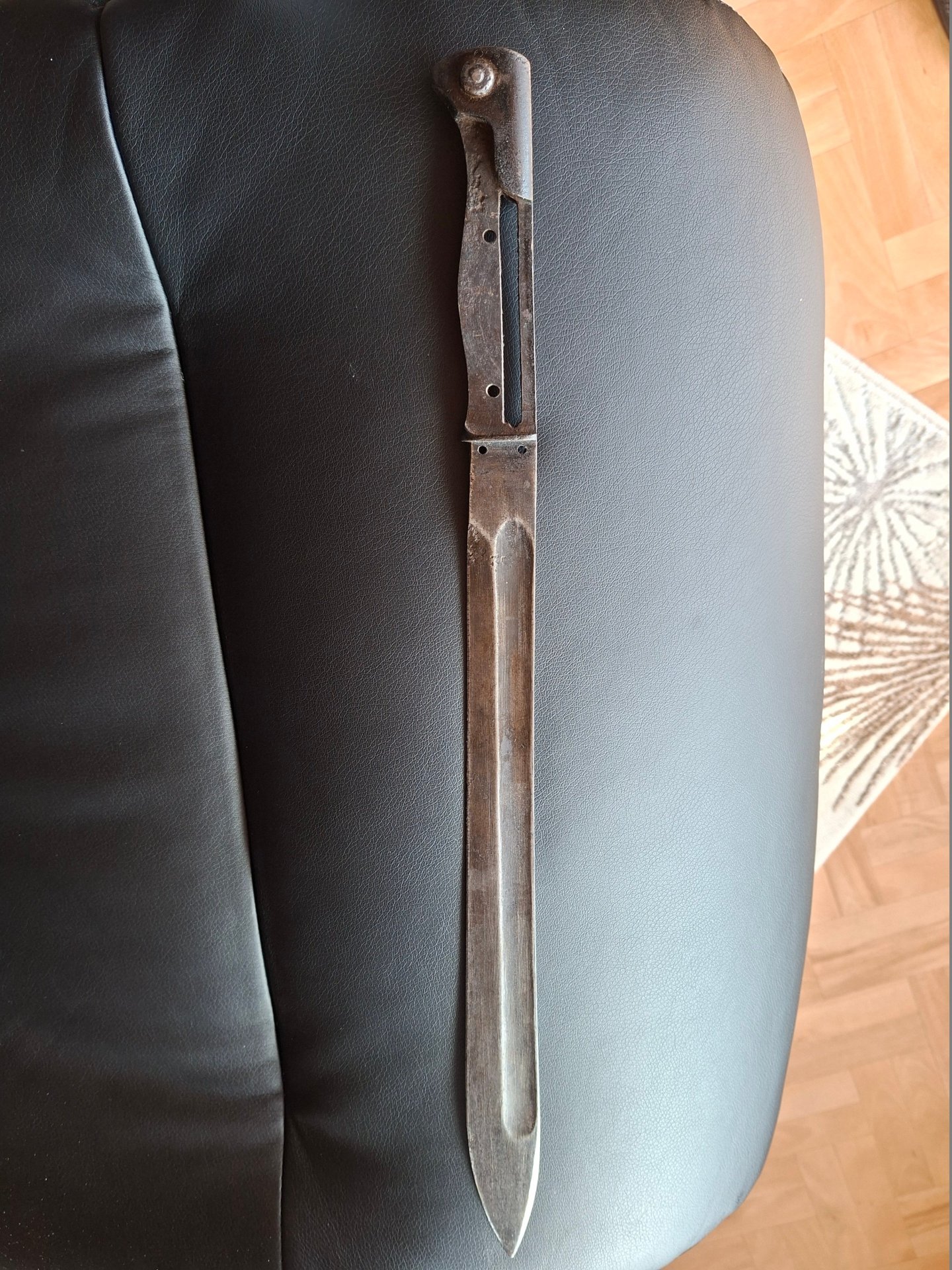 Preussisches Seitengewehr 98/05 Deutsche Maschinenfabrik AG Rohling Bajonett 1. WK – Bild 1
