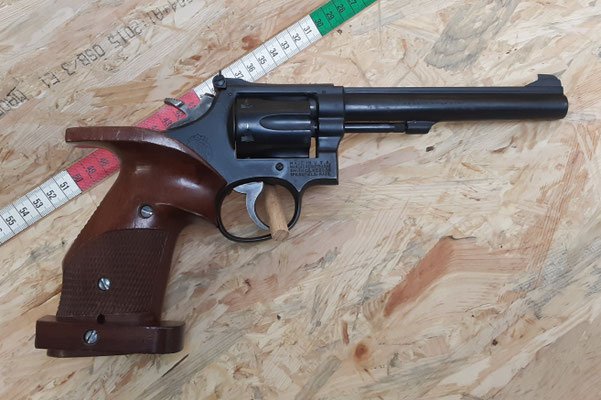 Revolver Smith&Wesson Modell17 Kal.22lr. – Bild 1