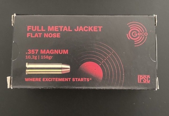 Munition Geco 357 Magnum 250 Patronen – Bild 1