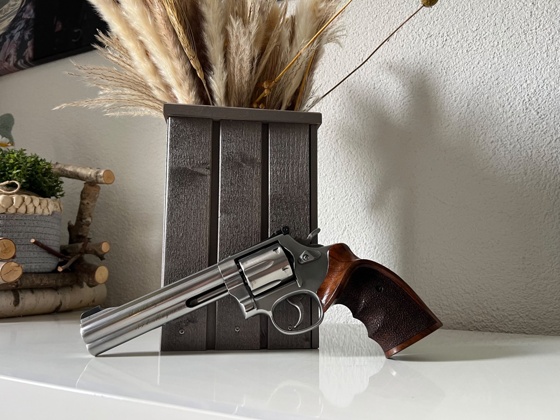 Smith & Wesson 686-5 Target Champion DL – .357 Magnum – 6 Zoll (Nill-Griff) – Bild 1