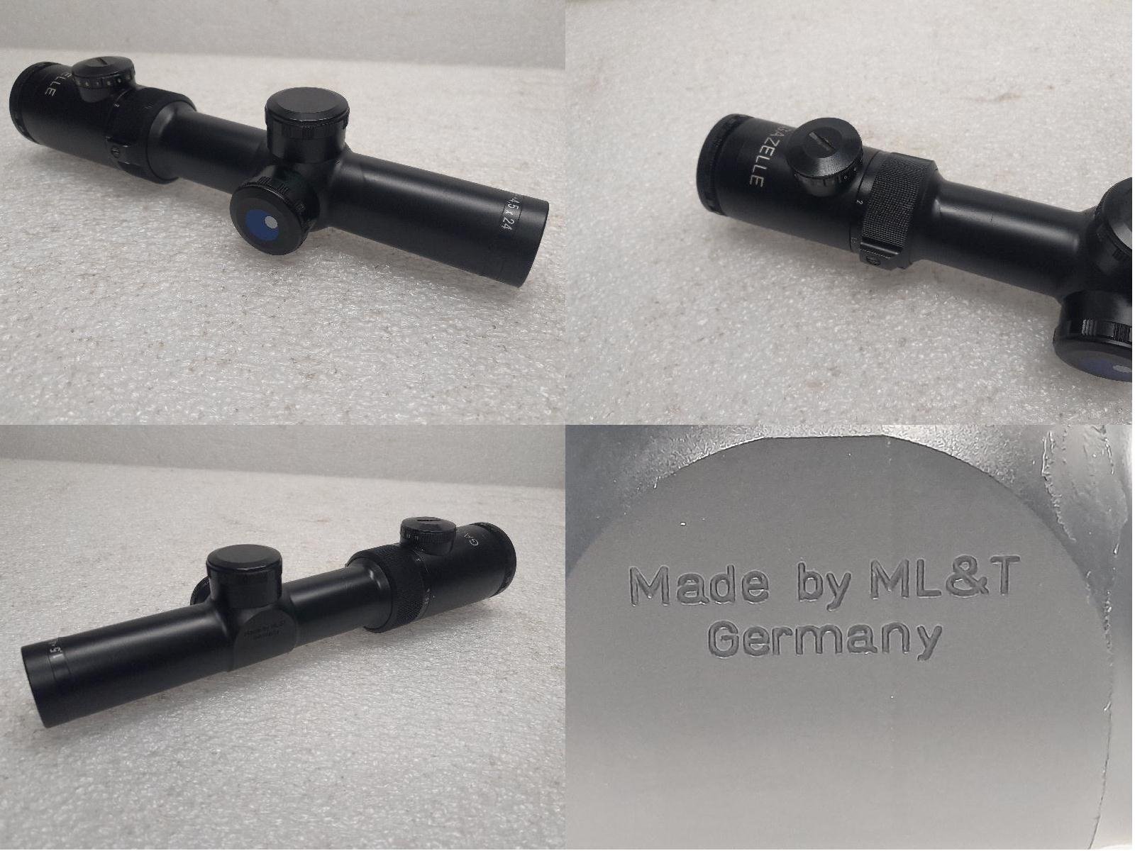 Zielfernrohr Drückjagdglas Drückjagzielfernrohr ML&T ( DDoptics ?) Gazelle 1,5-4,5x24 Red Dot 30 mm – Bild 1
