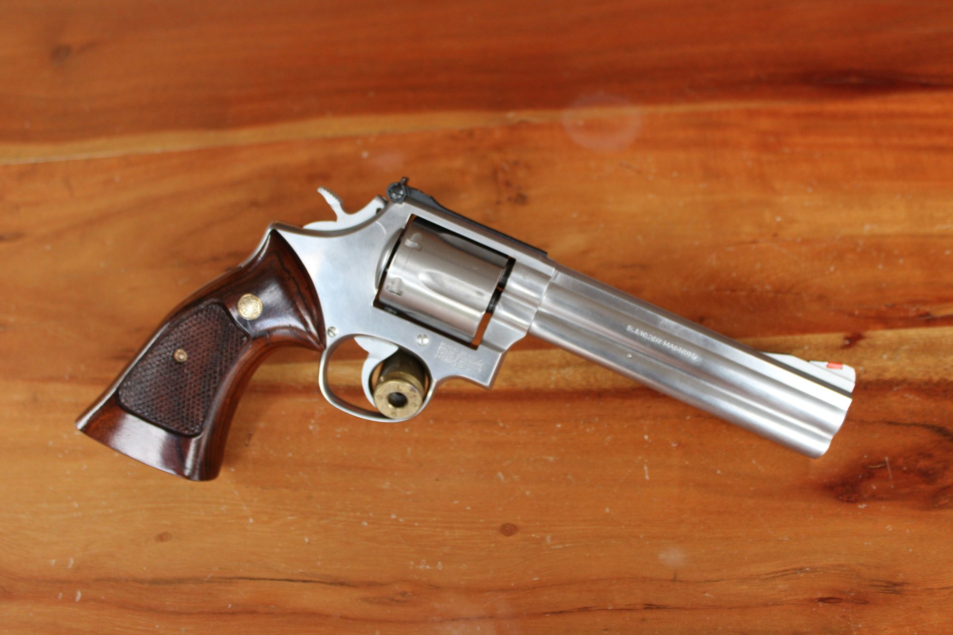 Guter gebrauchter Revolver Smith&Wesson S&W Modell 686-3 im Kal. .357Mag – Bild 2