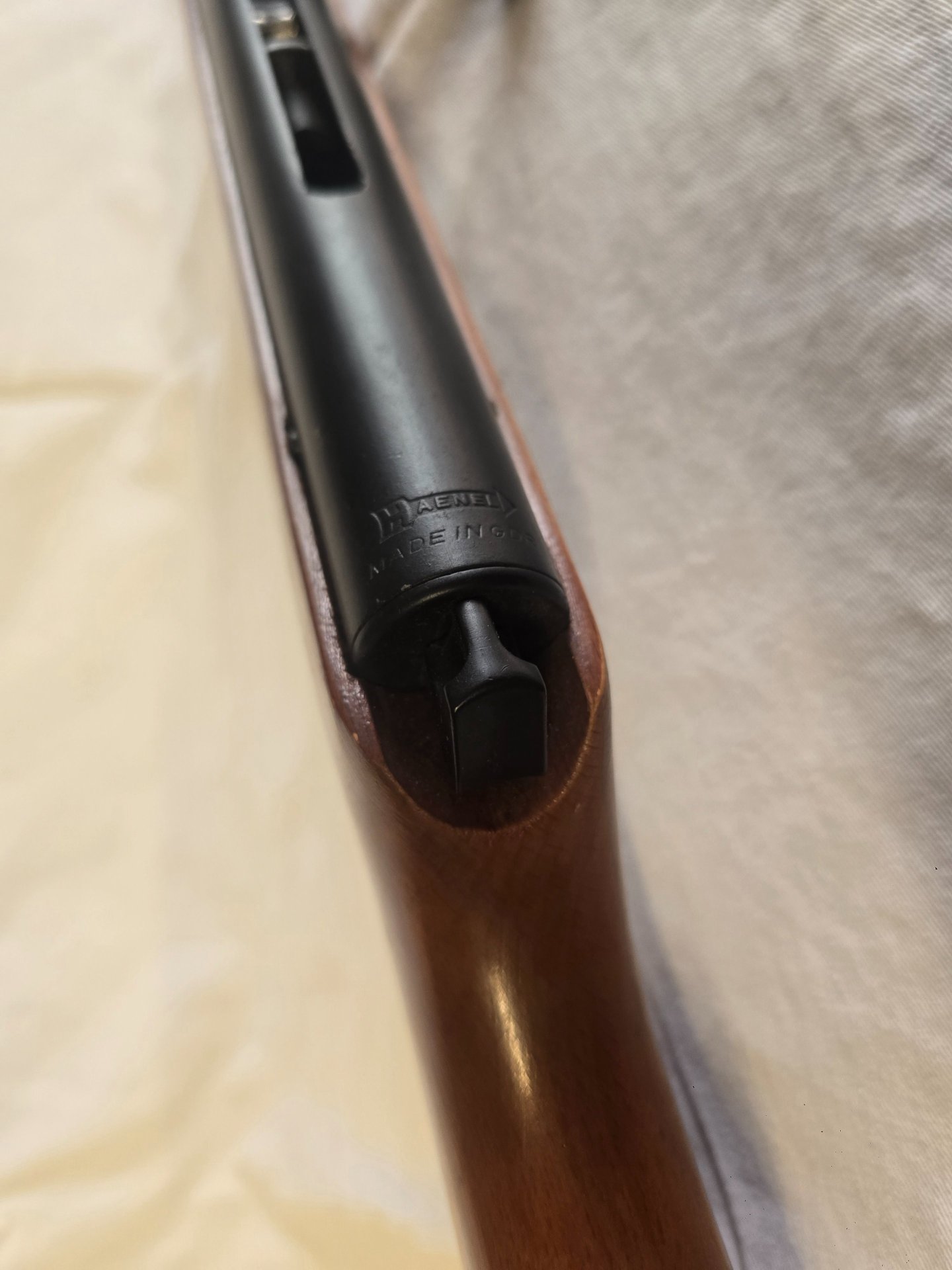 Luftgewehr DDR Haenel Suhl Modell 310, Kal.4,4mm, Durchlader, NVA, GST!!! – Bild 5
