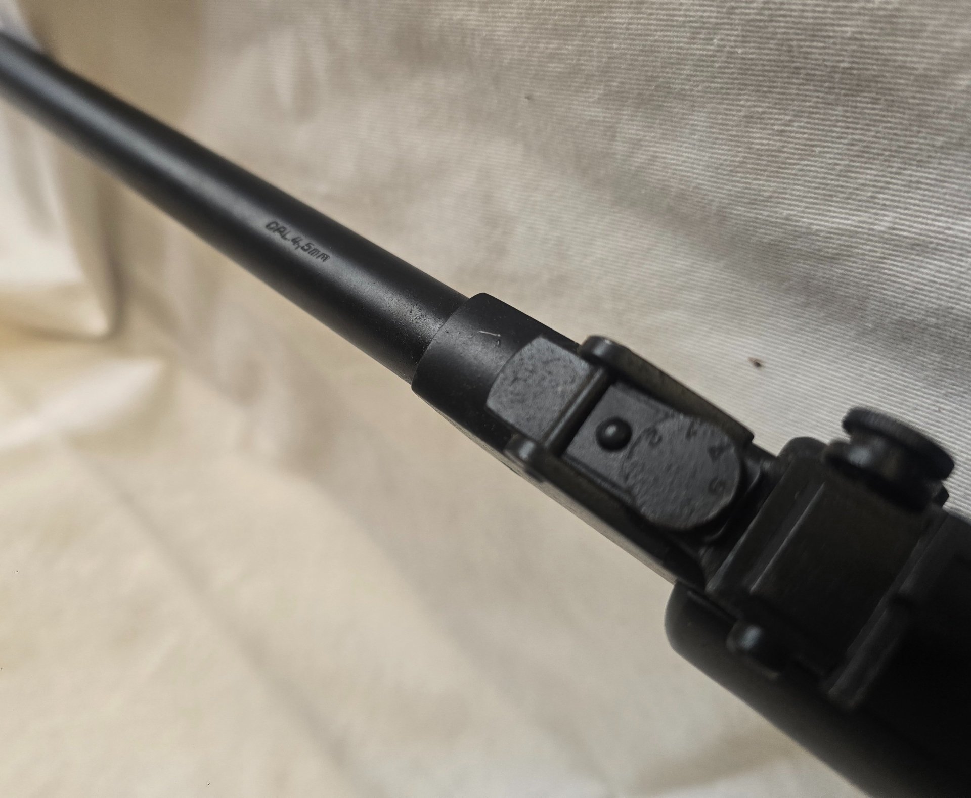 Luftgewehr Haenel Suhl Mod.III-58, Kal.4,5mm, DDR, GST – Bild 4