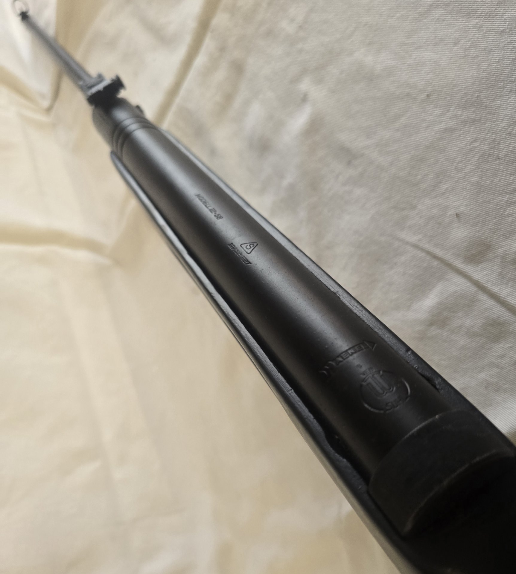 Luftgewehr Haenel Suhl Mod.III-58, Kal.4,5mm, DDR, GST – Bild 3