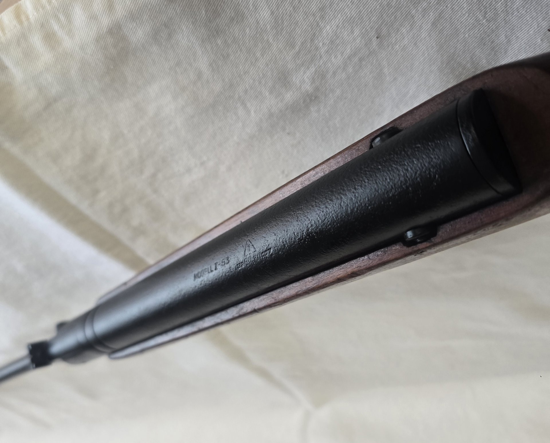Luftgewehr Haenel Modell I-53 , Kal.4,5mm, DDR, GST, NVA – Bild 2