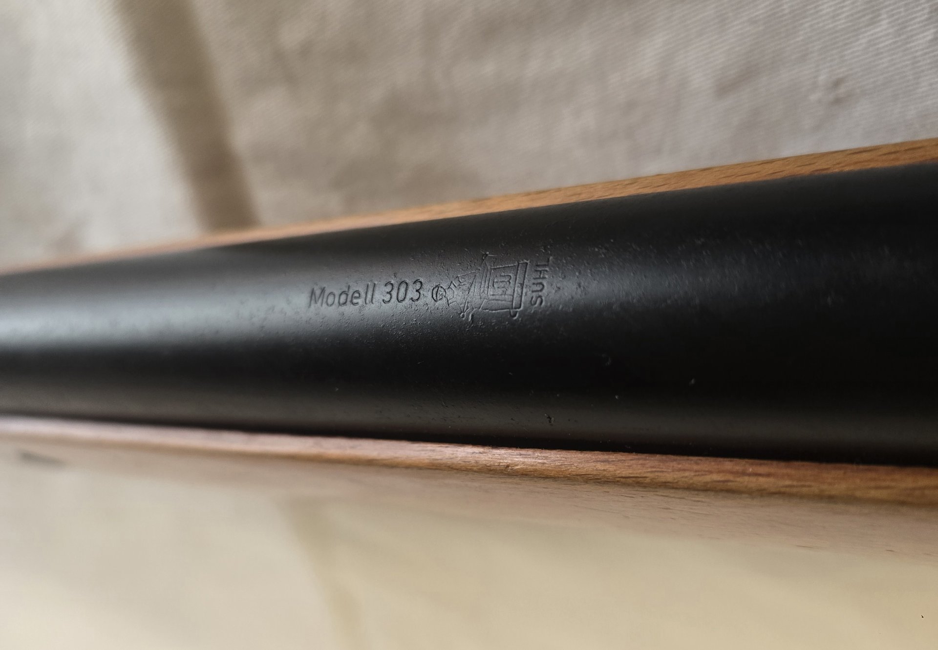 Luftgewehr DDR Haenel Suhl Modell 303, Kal.4,5mm, Knicker, NVA, GST!!! – Bild 2