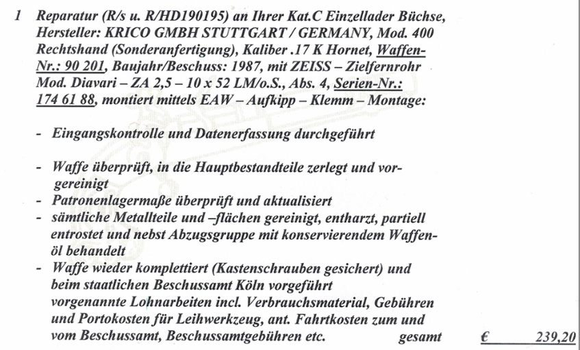 .17 Hornet Repetierbüchse – Bild 8
