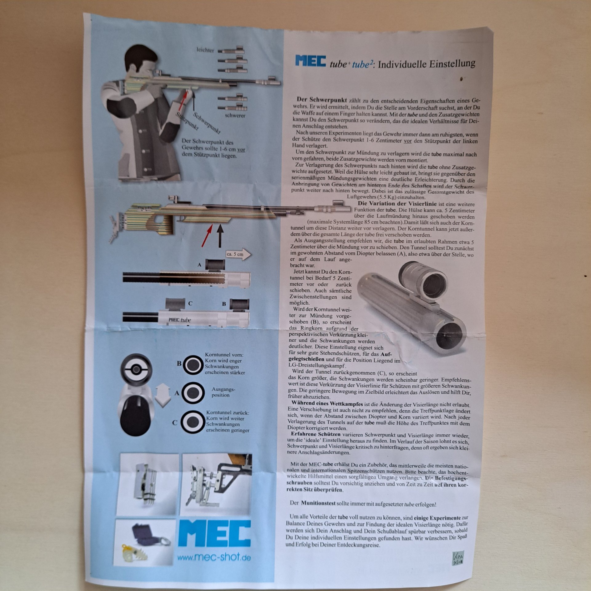 MEC Tube FWB Limitid Edition blau – Bild 4