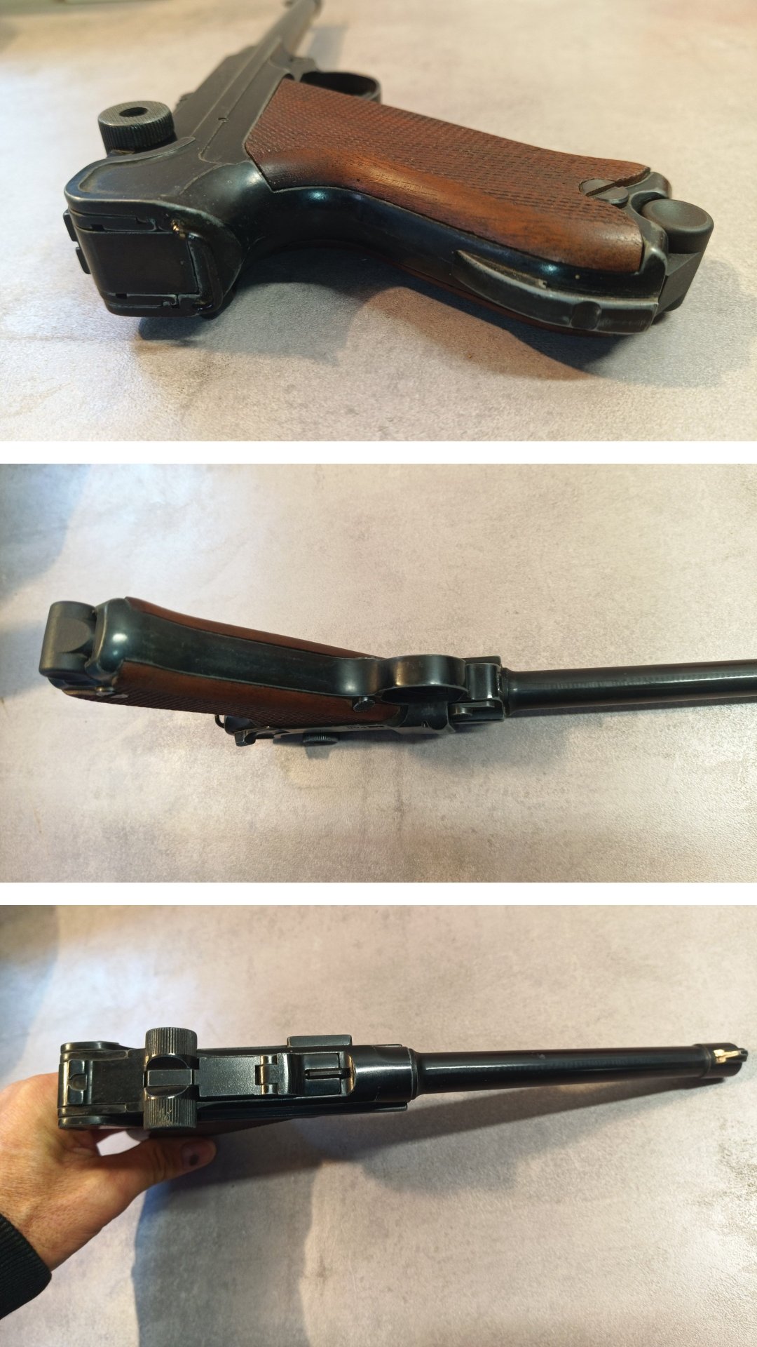 ME P04 mit Wechselsystem P08 in 9mm PAK – Bild 5