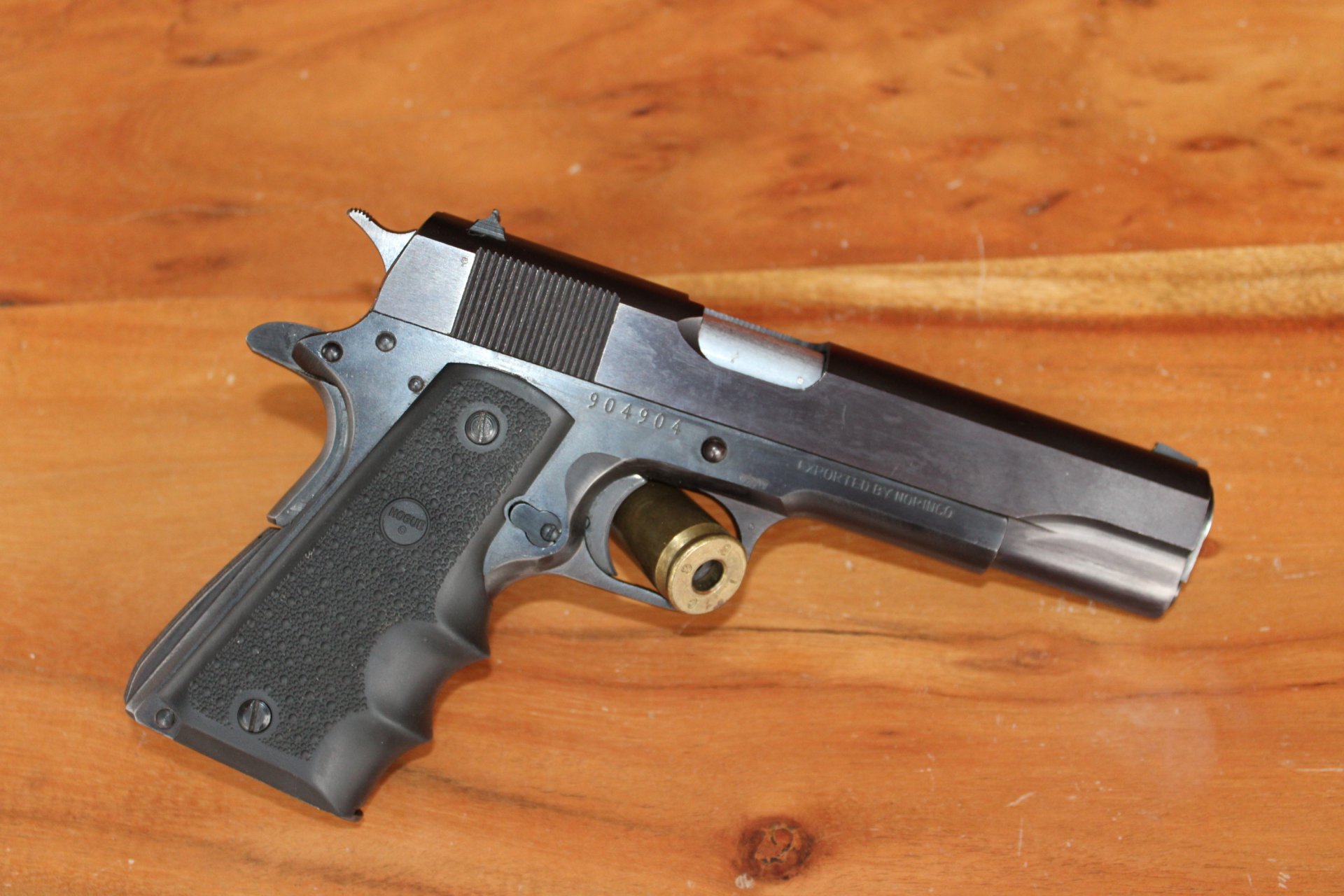 Neuwertige halbautom. Pistole Norinco 1911 A1 im Kaliber .45ACP – Bild 2