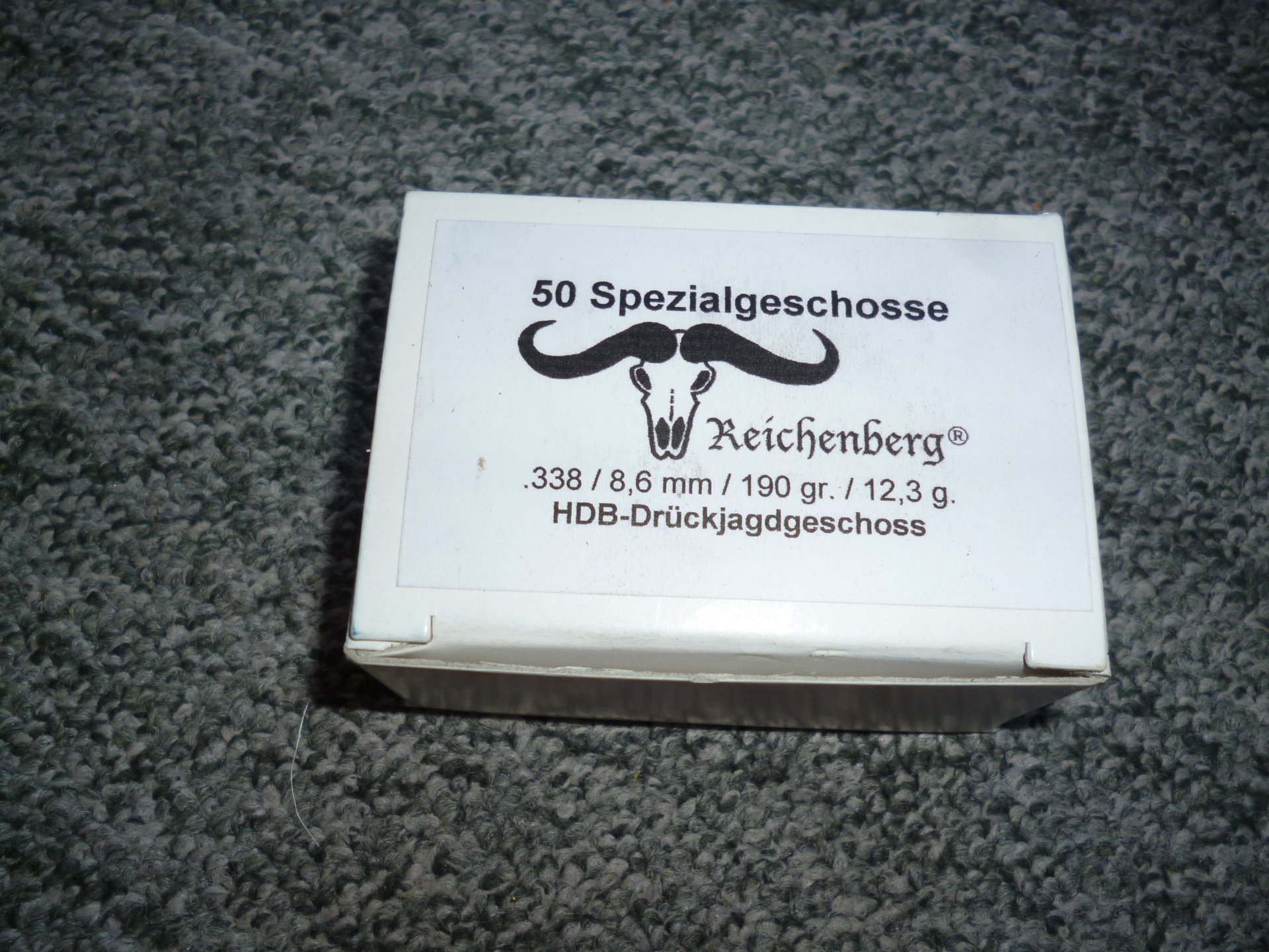 Geschosse Kal. 8,5 mm , 338 Reichenberg HDB Drückjagdgeschoss ., 190 grs. – Bild 1