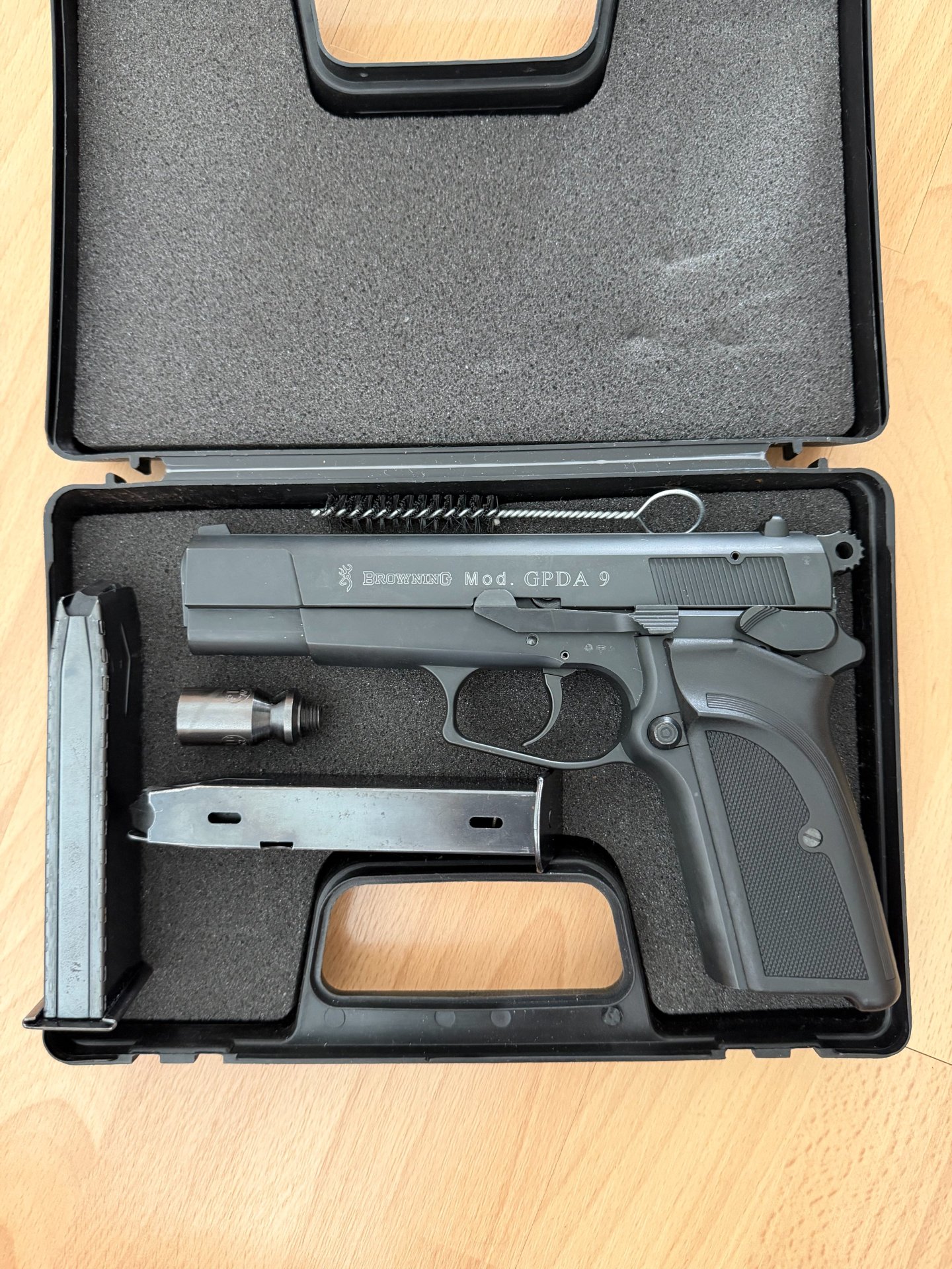 Schreckschusspistole Browning GPDA9 schwarz, Kal. 9mm PAK – Bild 1