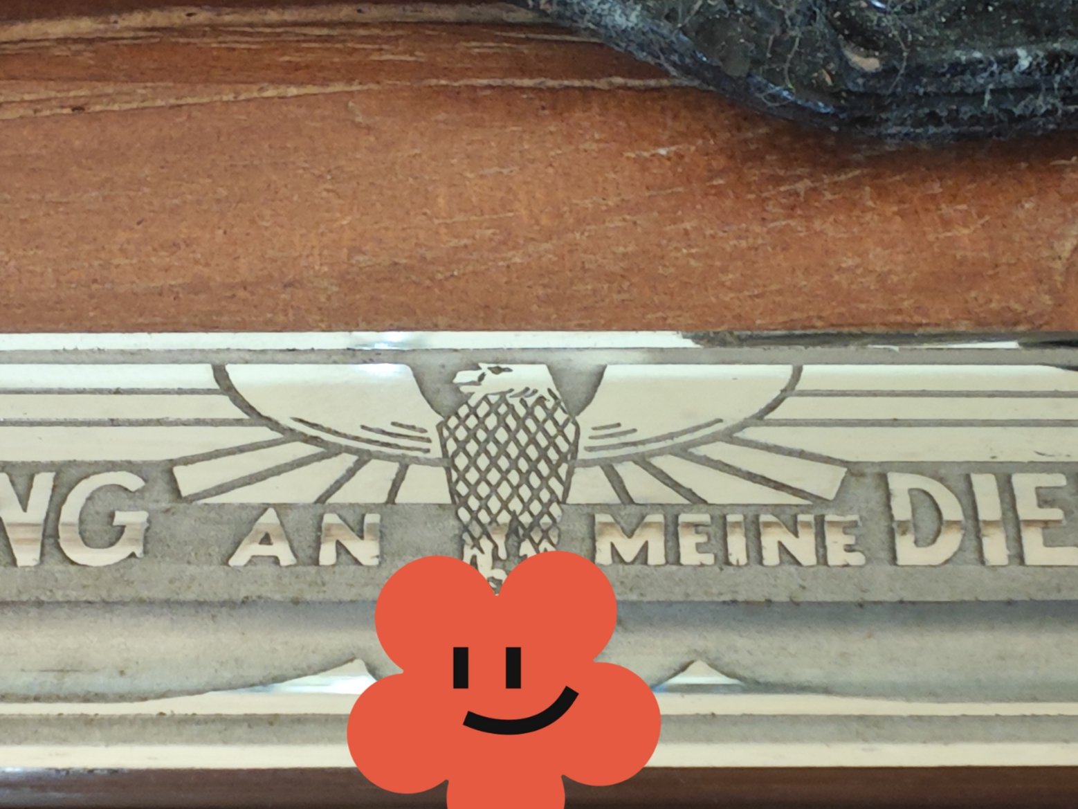 WH Extra-Seitengewehr m. Ätzung "Zur Erinnerung an meine Dienstzeit" - E. Pack & Söhne – Bild 3