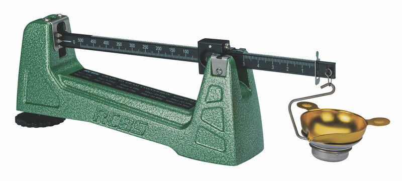 RCBS 98915 Mechanical Scale M500 | Mechanische Balkenwaage, Pulverwaage +/- 0,1g Genauigkeit - 500gr – Bild 1