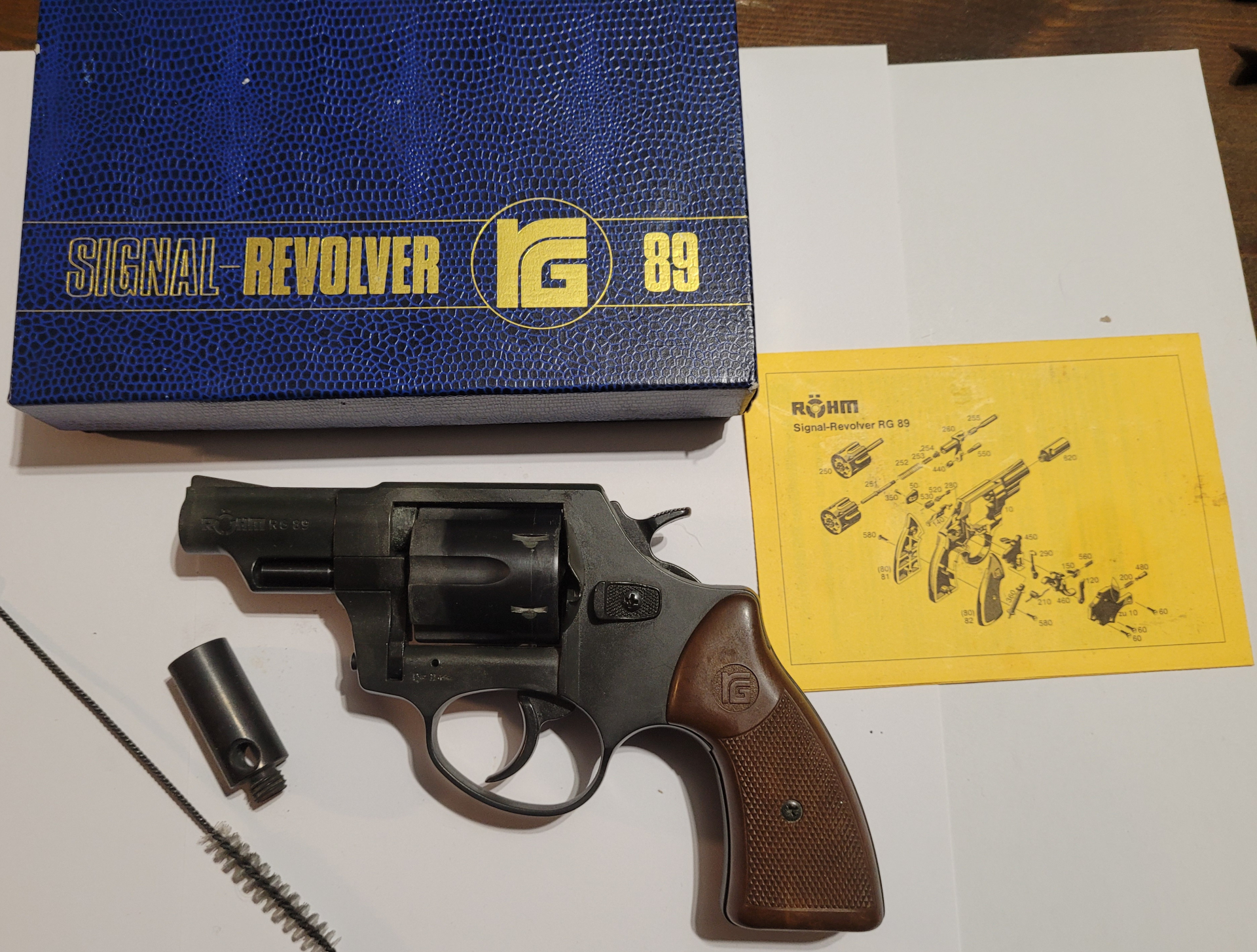 Röhm RG 89. 9mm R Knall. PTB 451 – Bild 1
