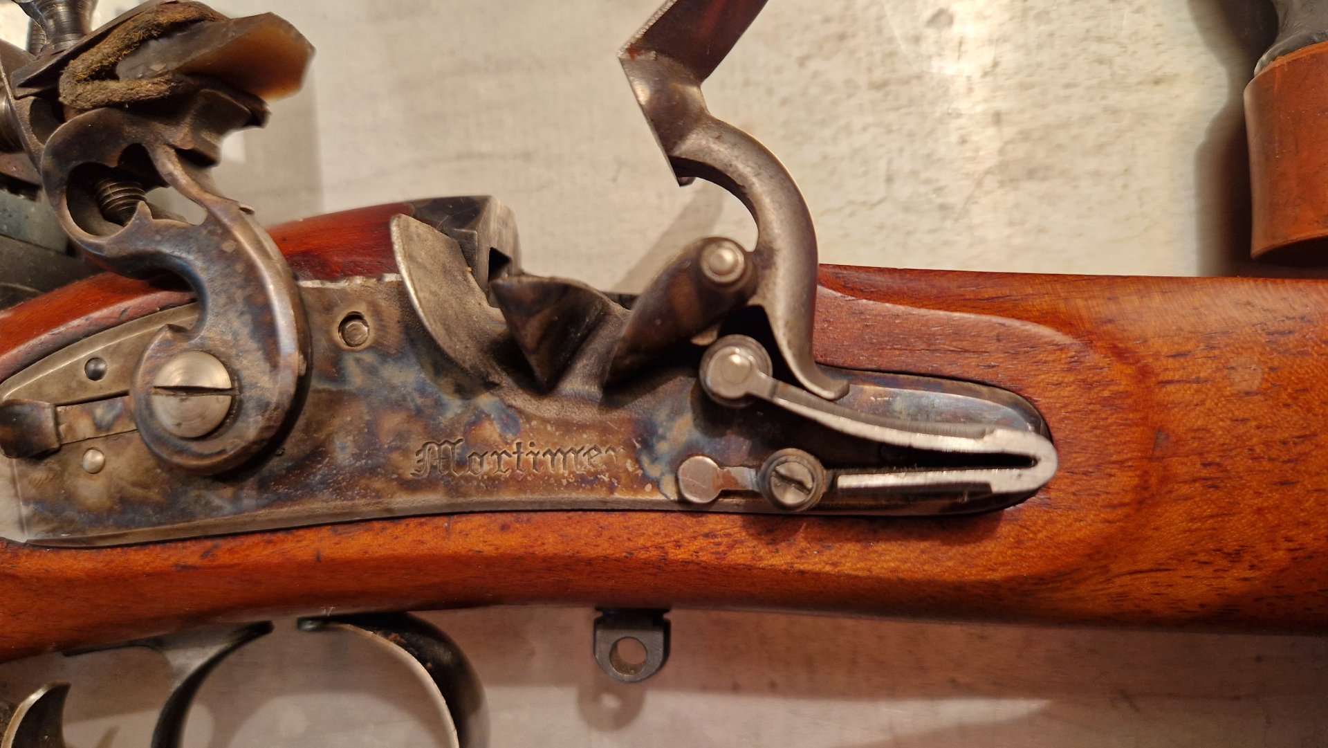 Steinschloss-Vorderlader Replika "Mortimer" von Pedersoli – Bild 4