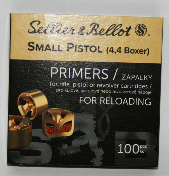 Sellier&Bellot Zündhütchen Small Pistol S.P. 1.000 Stück > S+B S&B ! Endlich lieferbar ! 4,4SP Boxer – Bild 1