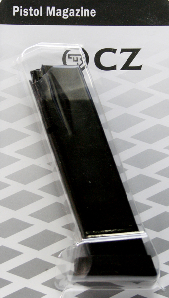 1 x Original 19-Schuss Magazin CZ Shadow 2, CZ 75 SP-01 IPSC 9mm 9x19 brüniert schwarz 19rnd NEU! – Bild 1