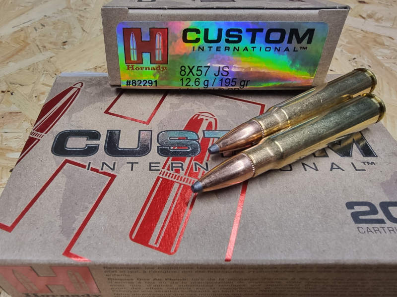 8x57IS/195 SP Hornady Custom Interlock 20 stk. #82291 # – Bild 1