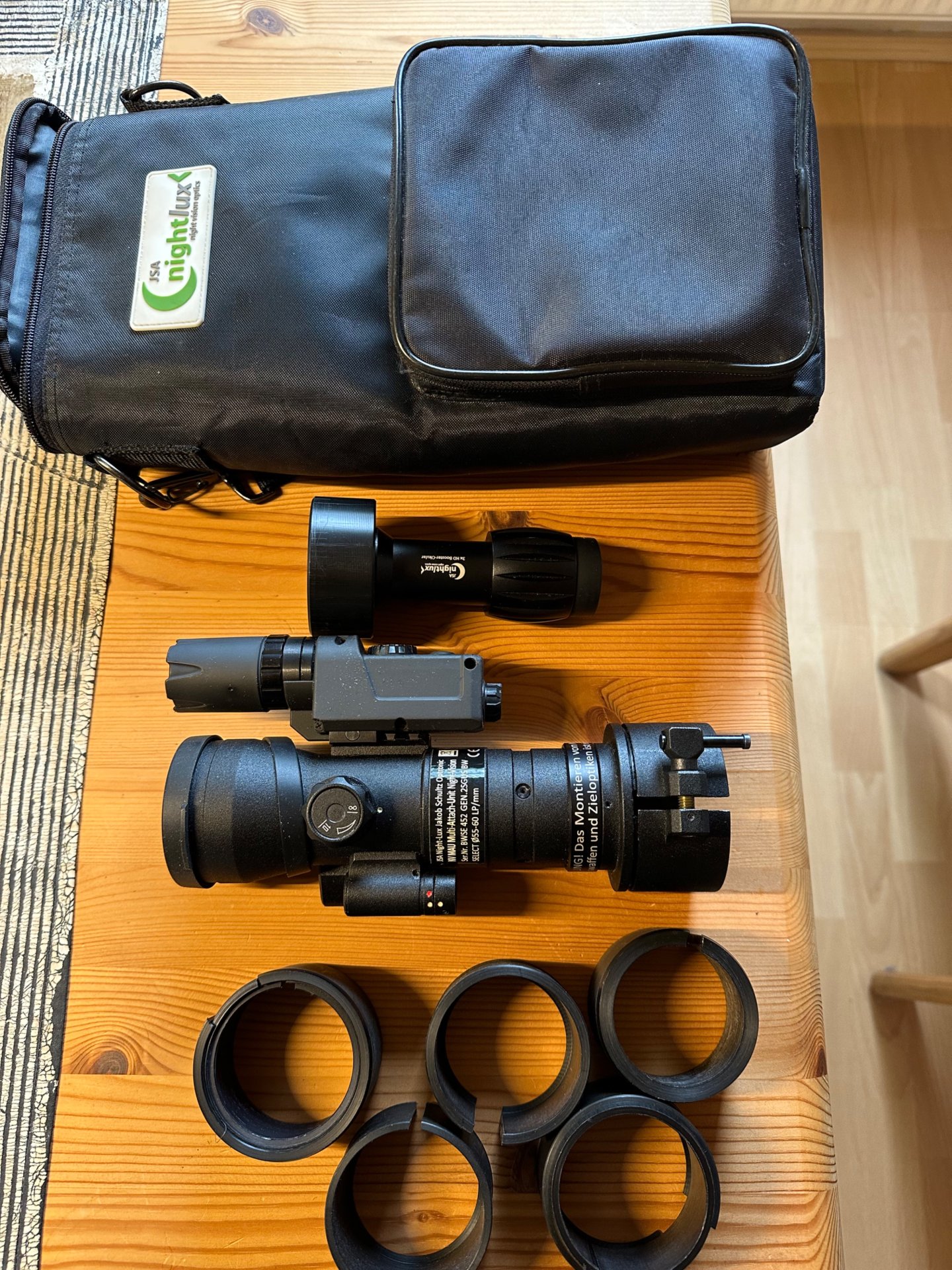 NightLux Restlichtverstärker Vorsatzgerät – Bild 1