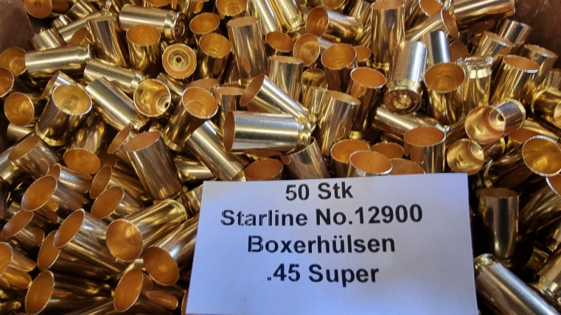 .45 Super Boxer-Hülsen Starline 2900 50 Stk. – Bild 1
