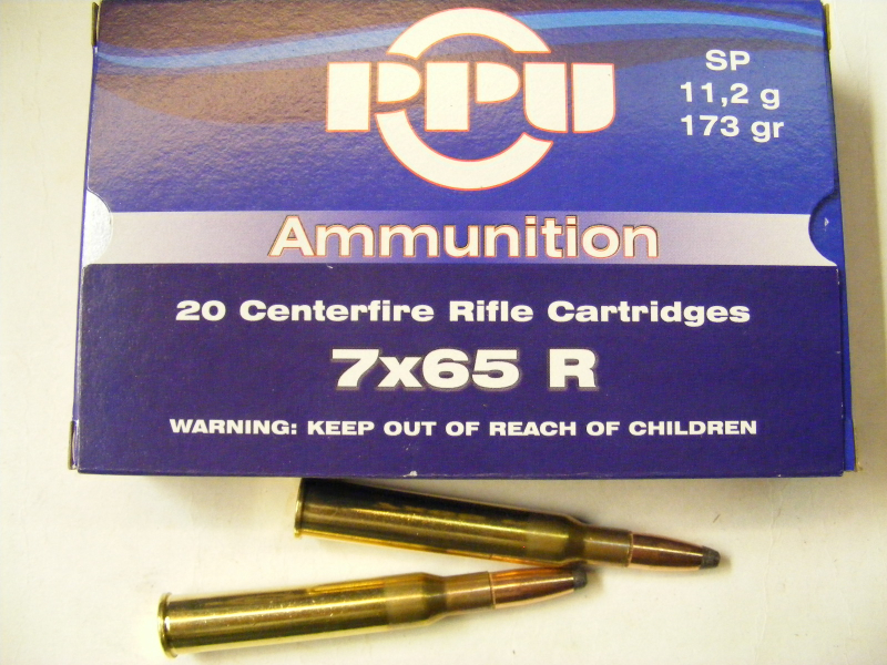 7x65R/174grs. Teilmantel A-122 PPU 100 stk. – Bild 1