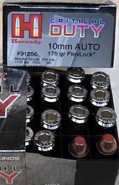 10mm Auto/175grs FlexLock Hornady 20 Stk. No.91256# – Bild 1