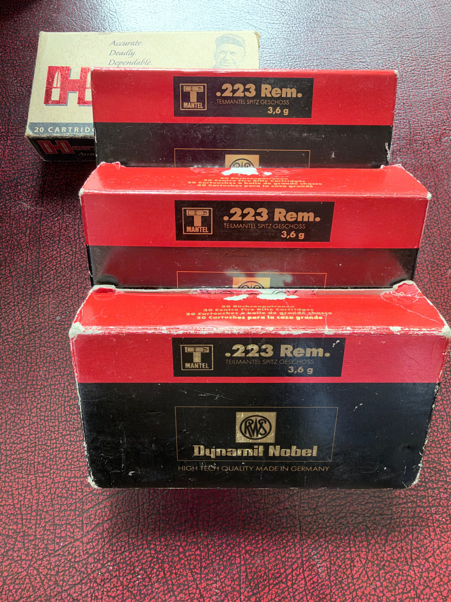 Patronen RWS .223 – Bild 1