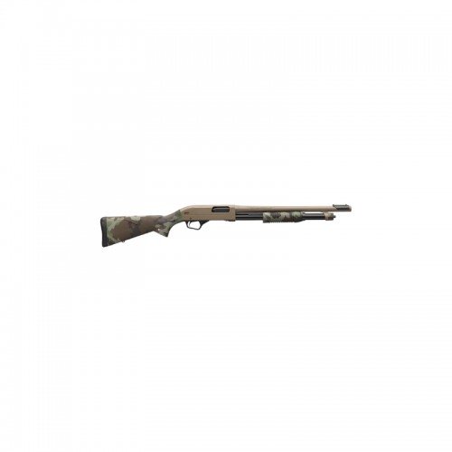 Winchester SXP WOODLAND FDE DEFENDER RIFLED,12M,61 FR Kaliber 12/76 Vorderschaftrepetierflinte – Bild 1