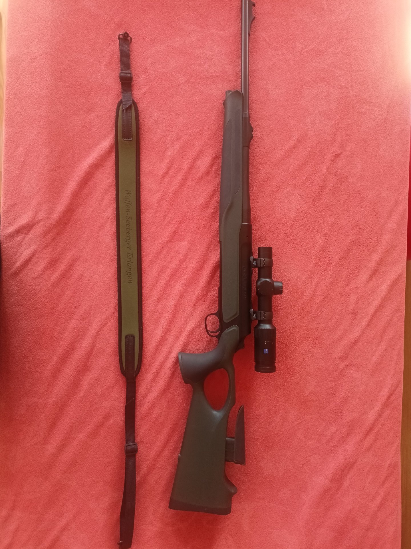 Sauer 303 Synchro XT Gen. I 8x57 JS, Zeiss Conquest 1-4x24 V4 – Bild 1