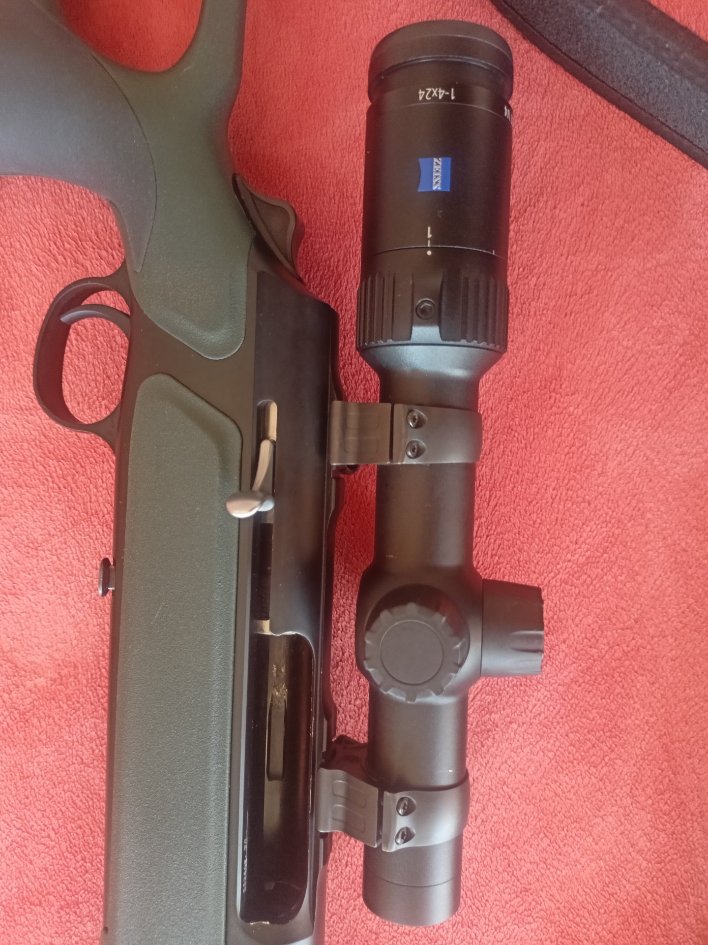Sauer 303 Synchro XT Gen. I 8x57 JS, Zeiss Conquest 1-4x24 V4 – Bild 15