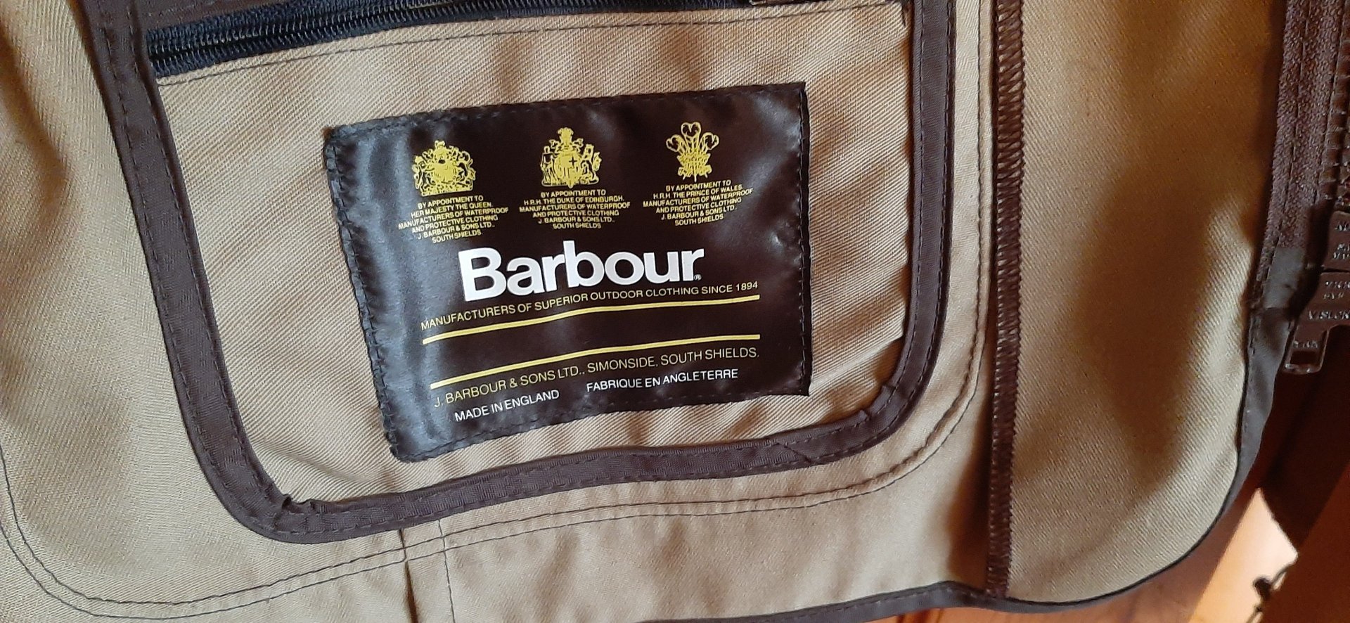 BARBOUR Schießweste Gr. C 44 – Bild 3