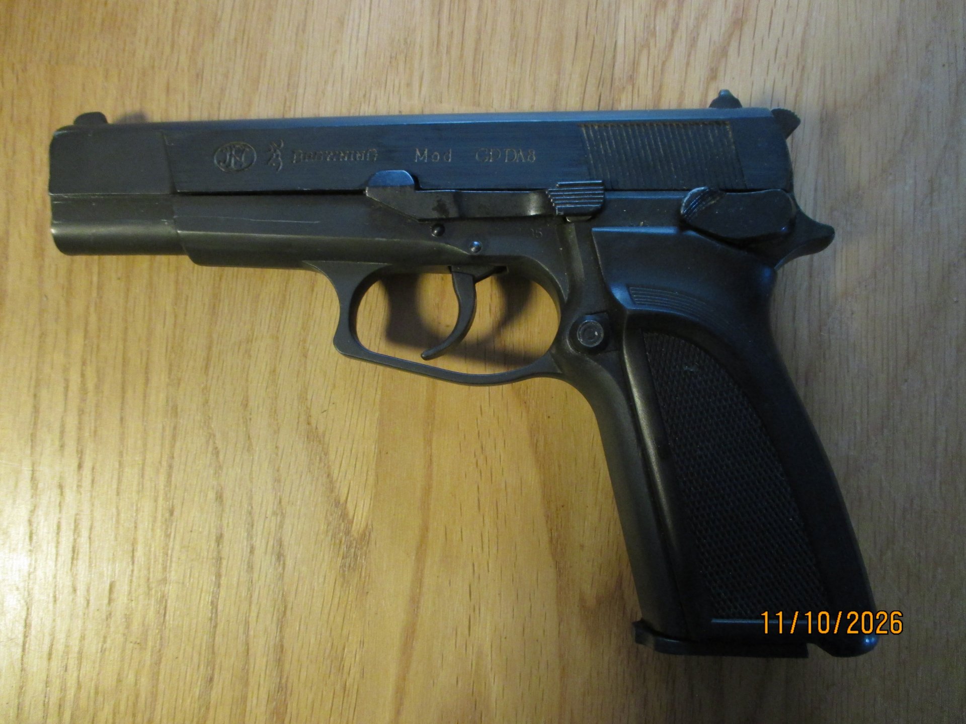Umarex Browning Mod. GPDA 9mm PAK PTB 389 – Bild 1