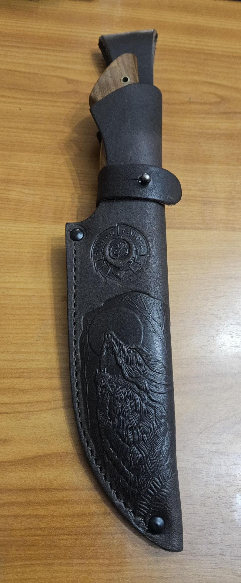 Damast Jagd- / Custom Messer – Bild 5