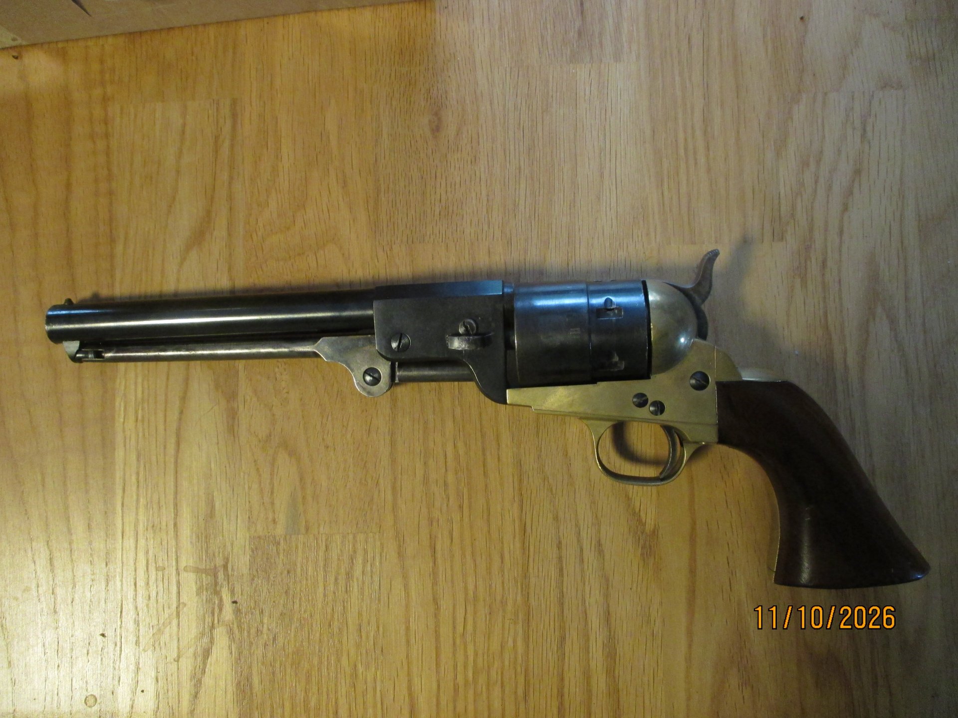 Western Navy 1851 Revolver Casl. 9mmKnall PTB357/2 – Bild 2