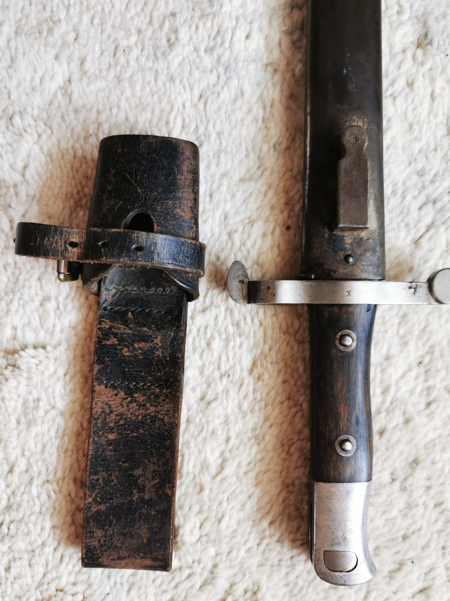 Bajonett Kropatschek, Steyr 1886 – Bild 5