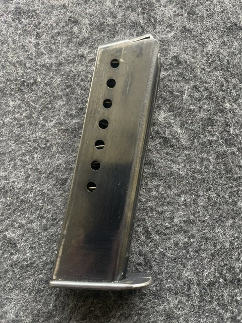 7-Schuß Magazin Kaliber 9mm Luger für Pistole SIG P210. Guter Zustand – Bild 2