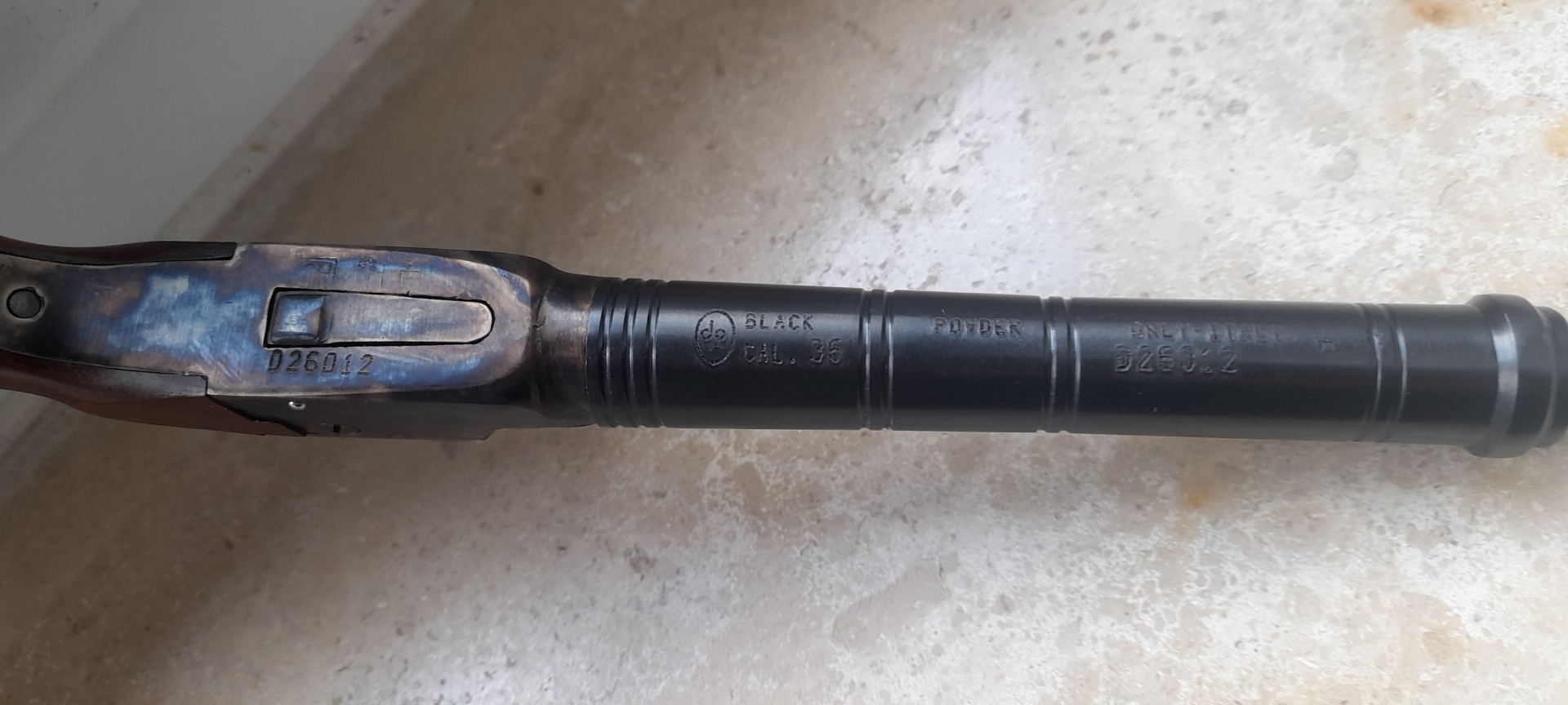 Pedersoli Riverboat - Derringer Kal. 36 neuwertig - ungeschossen – Bild 4