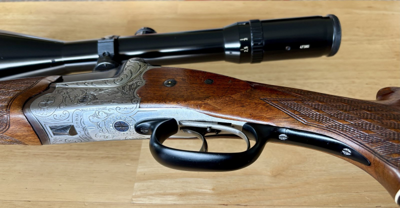 HEYM BBF 44N 7x57R - 16/70 mit Zfr. S&B 2,5-10x56 - EL 5,6x52R und BDF WL – Bild 4