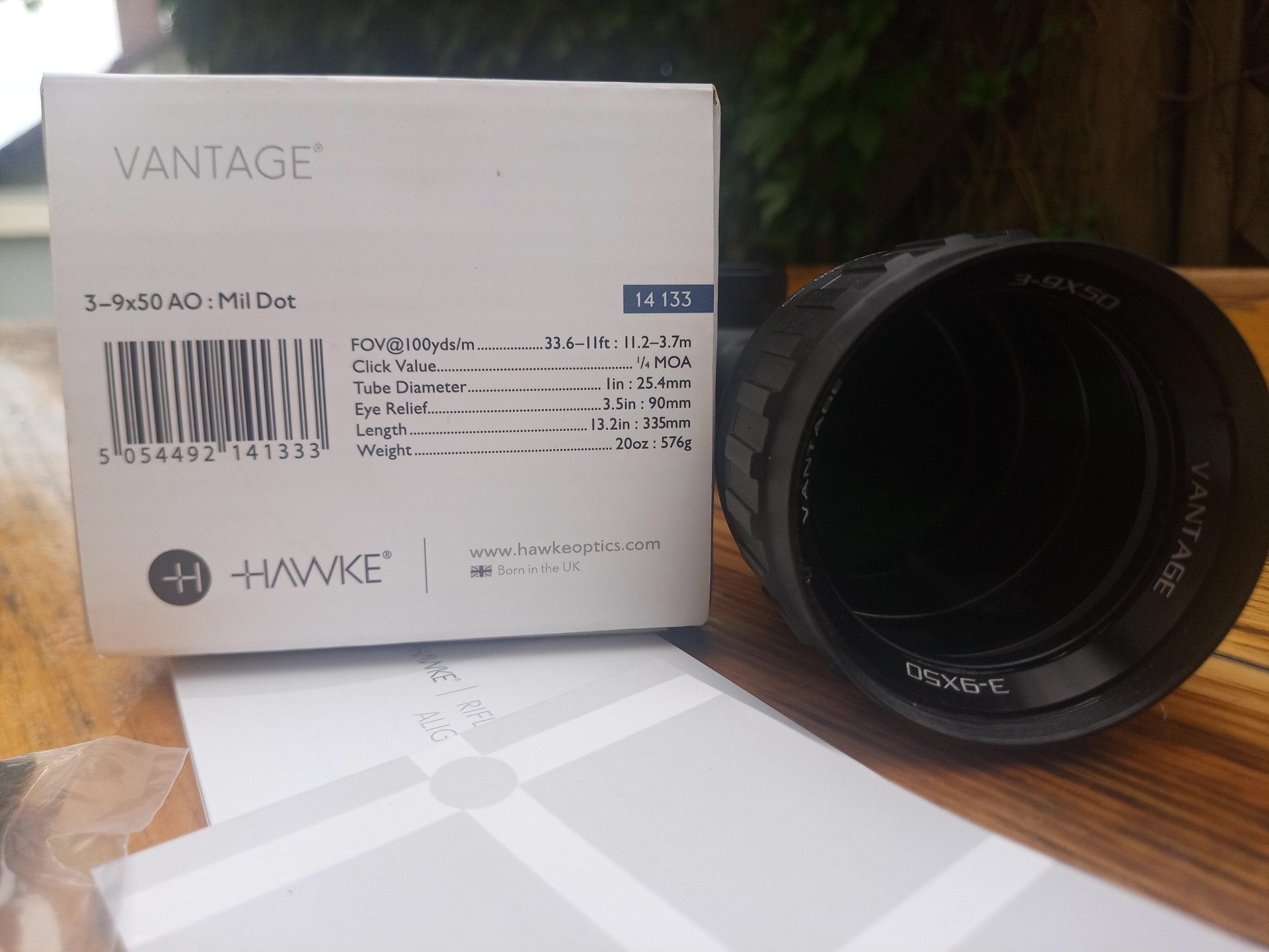 HAWKE VANTAGE 3-9x50 AO MIL DOT – Bild 3