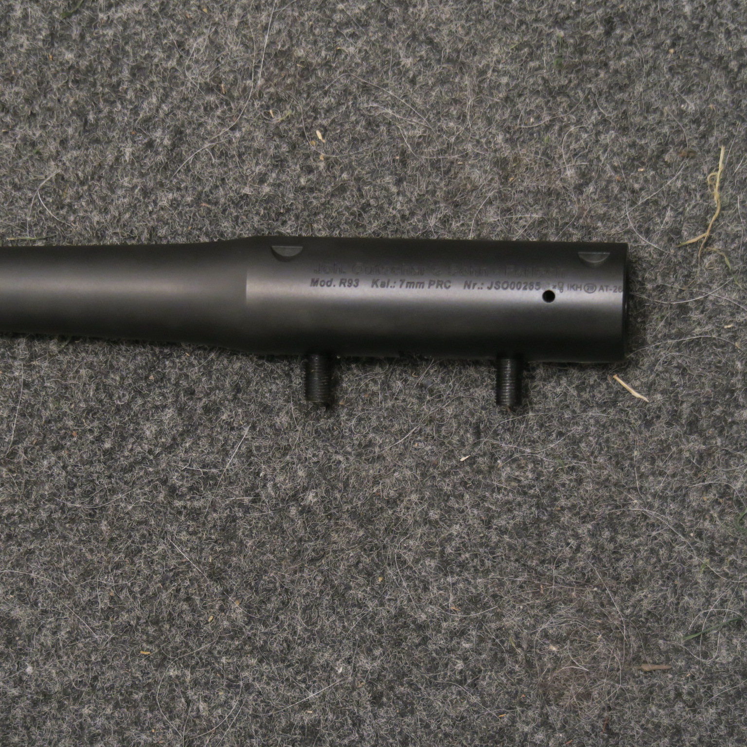 NEU: WECHSELLAUF für BLASER R93 7mmPRC mit M15x1 GEWINDE - 58cm LAUFLÄNGE – Bild 1