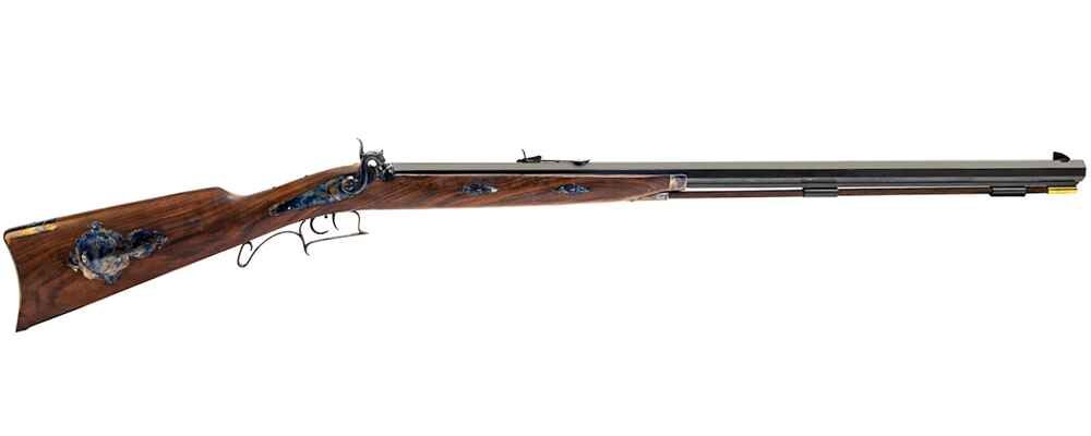 Pedersoli Tryon Target Standard Perkussions-Vorderlader Kaliber .45, Stecher, Nussbaum – Bild 1